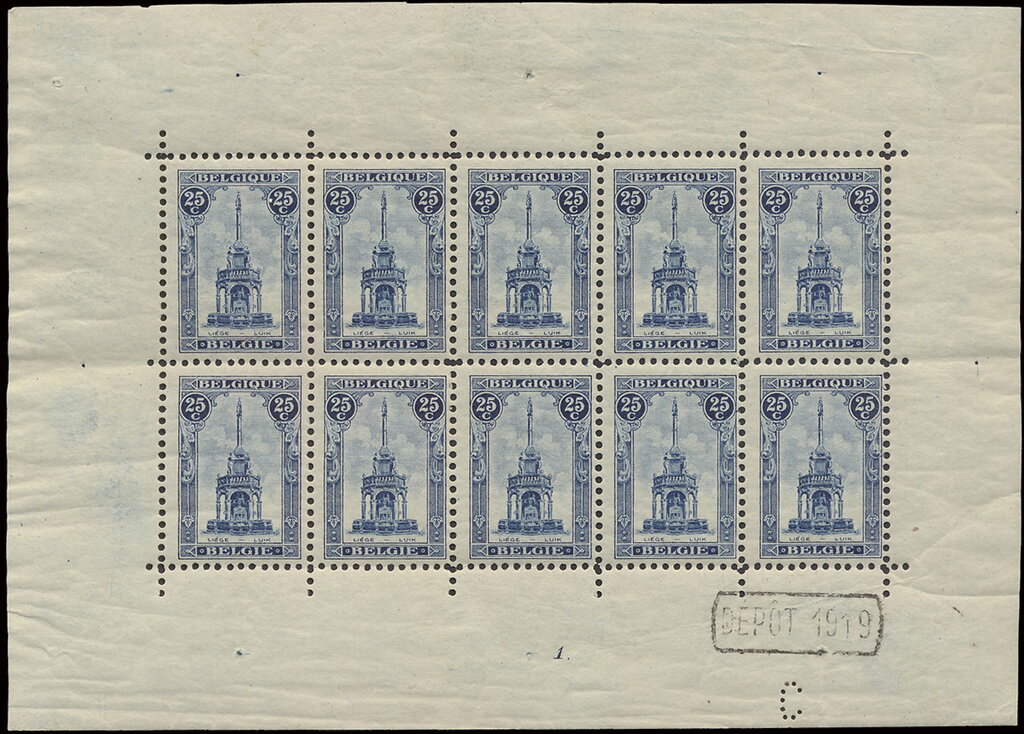 A világ első kisíve - 1919. Belgium