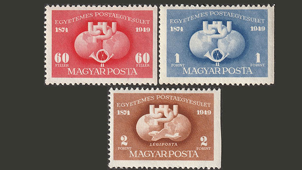 1949. UPU (I) - 75 éves az Egyetemes Postaegyesület
