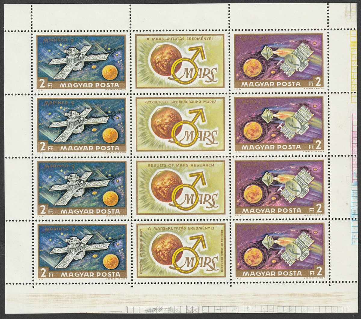 1972 Mars 2-3 - Mariner 9 kisív