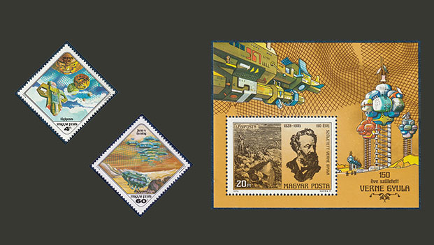 1978. Fantasztikum az űrkutatásban - 150 éve született Jules Verne