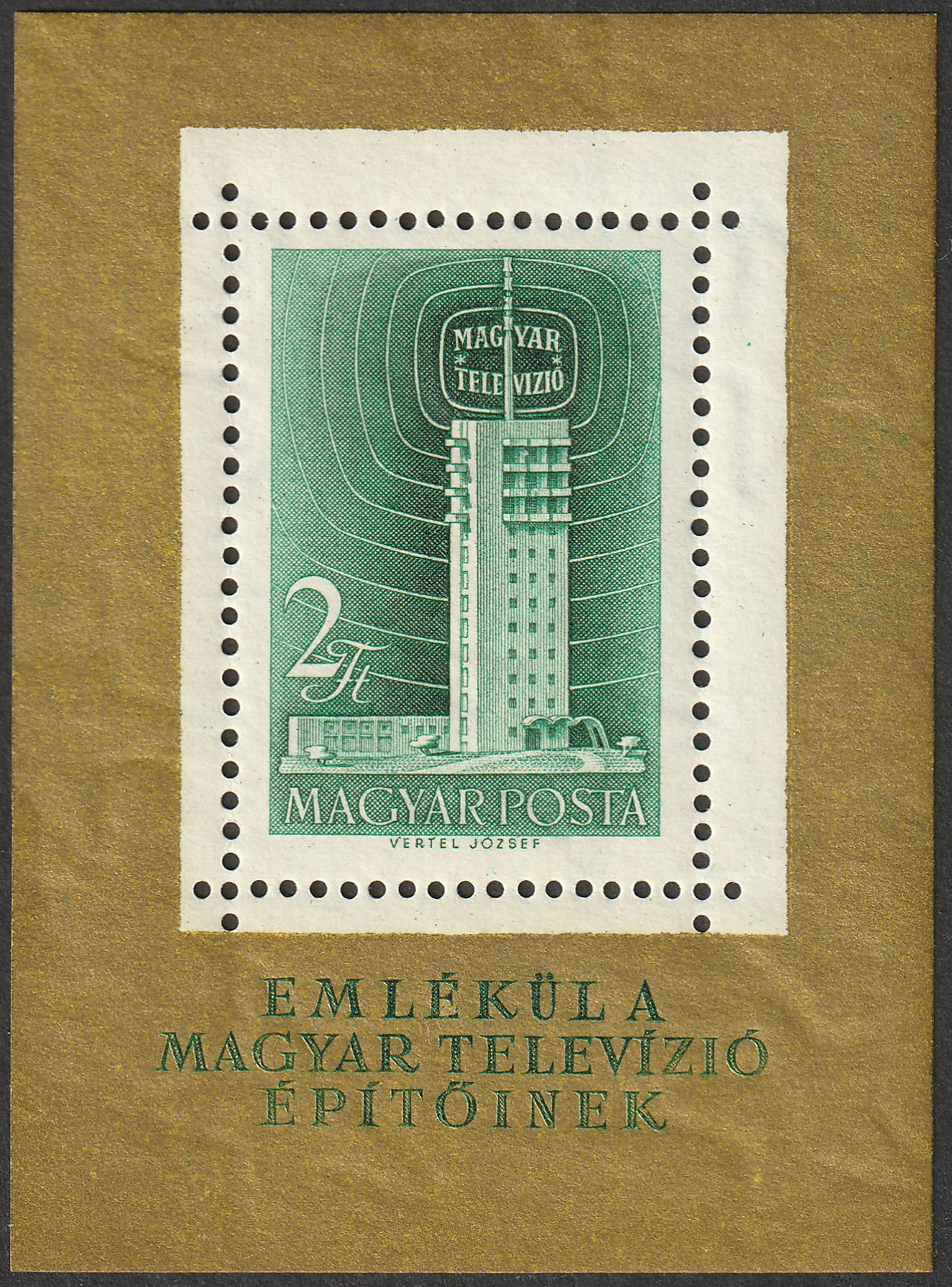 1958. Televízó - blokk