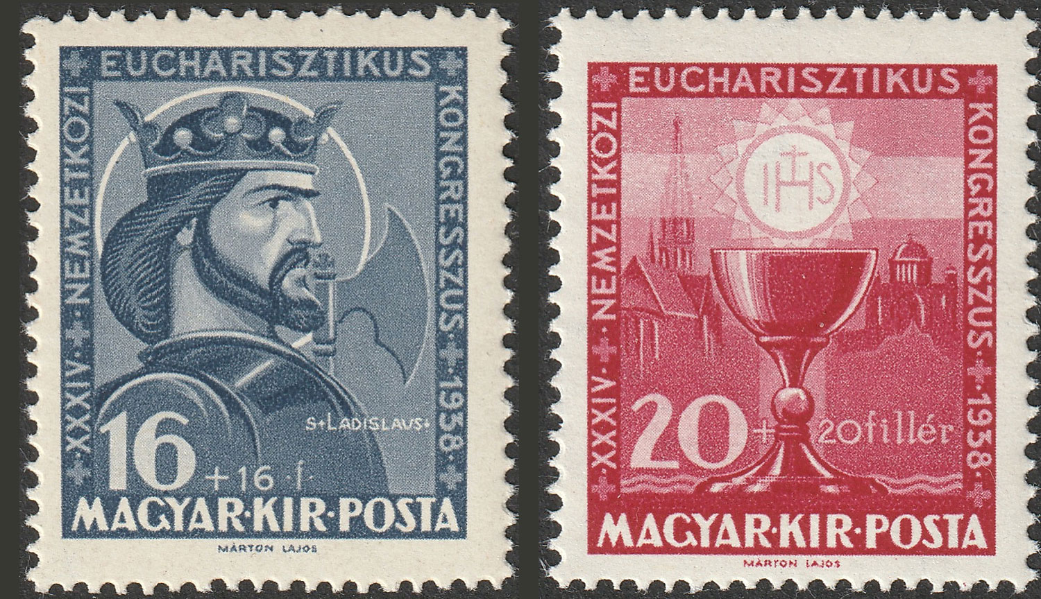 1938. EUCHARISZTIKUS pár