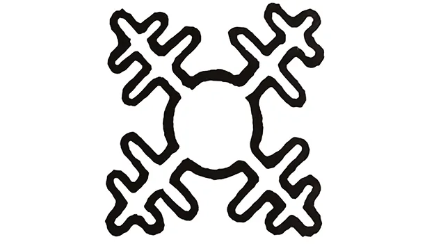 VIII. Fourfold Double-Cross Watermark