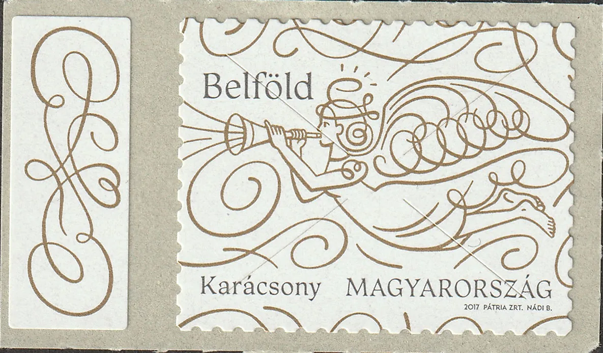2017. Karácsony – flexográfia két direkt színnel
